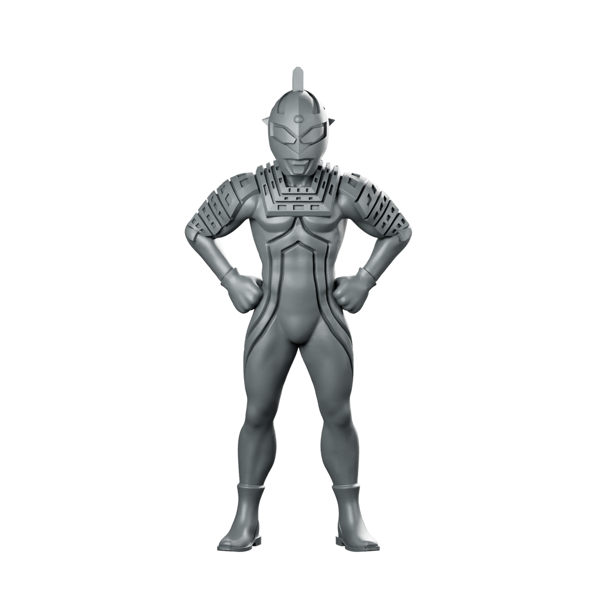 Ultrapaps Seven 1 Sci Fi Ultraman Hero Miniature 360 Spin 01
