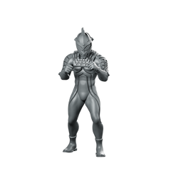 Ultrapaps Seven 3 Sci Fi Armoured Hero Miniature 360 Spin 01