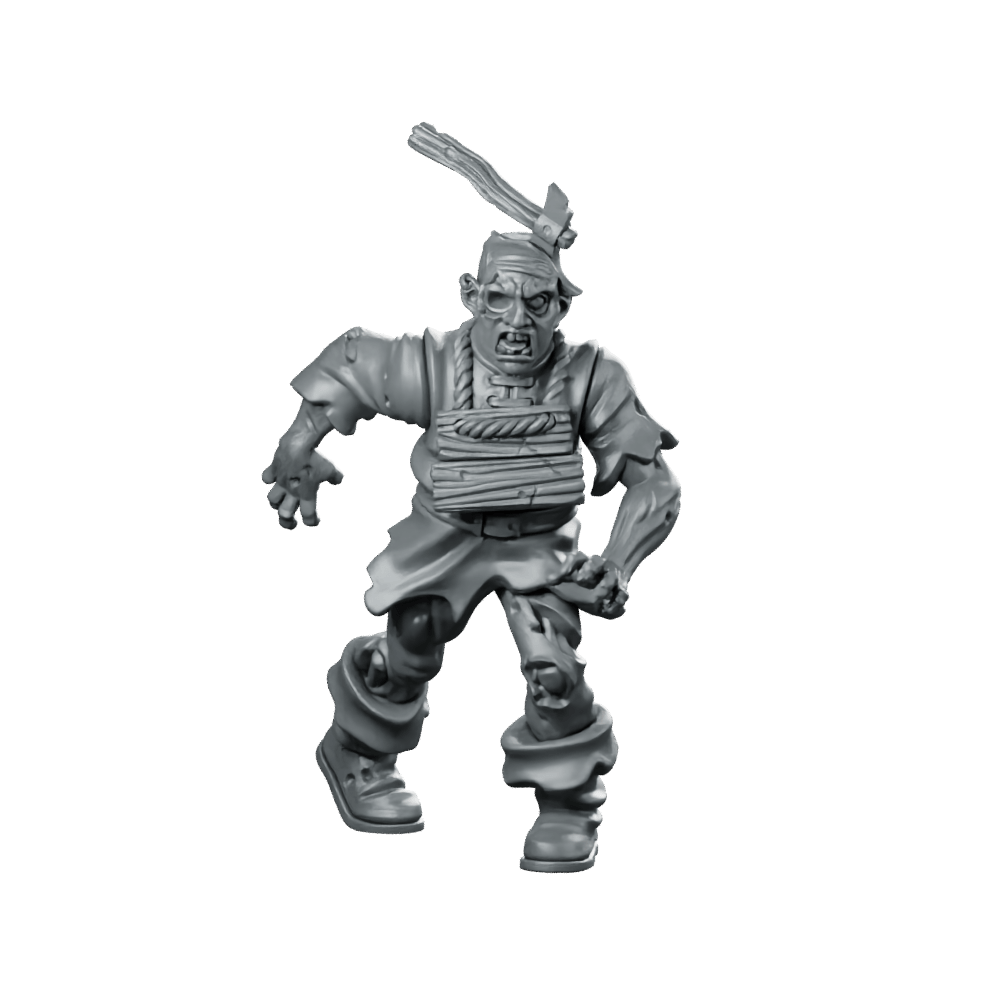 Undead 02 Miniatures Zombie Prisoner - Vae Victis - We Print Miniatures