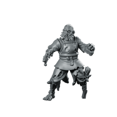 Undead 03 Zombie Miniature - Vae Victis - We Print Miniatures