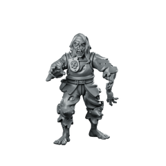 Undead 04 Zombie Miniature - Vae Victis - We Print Miniatures