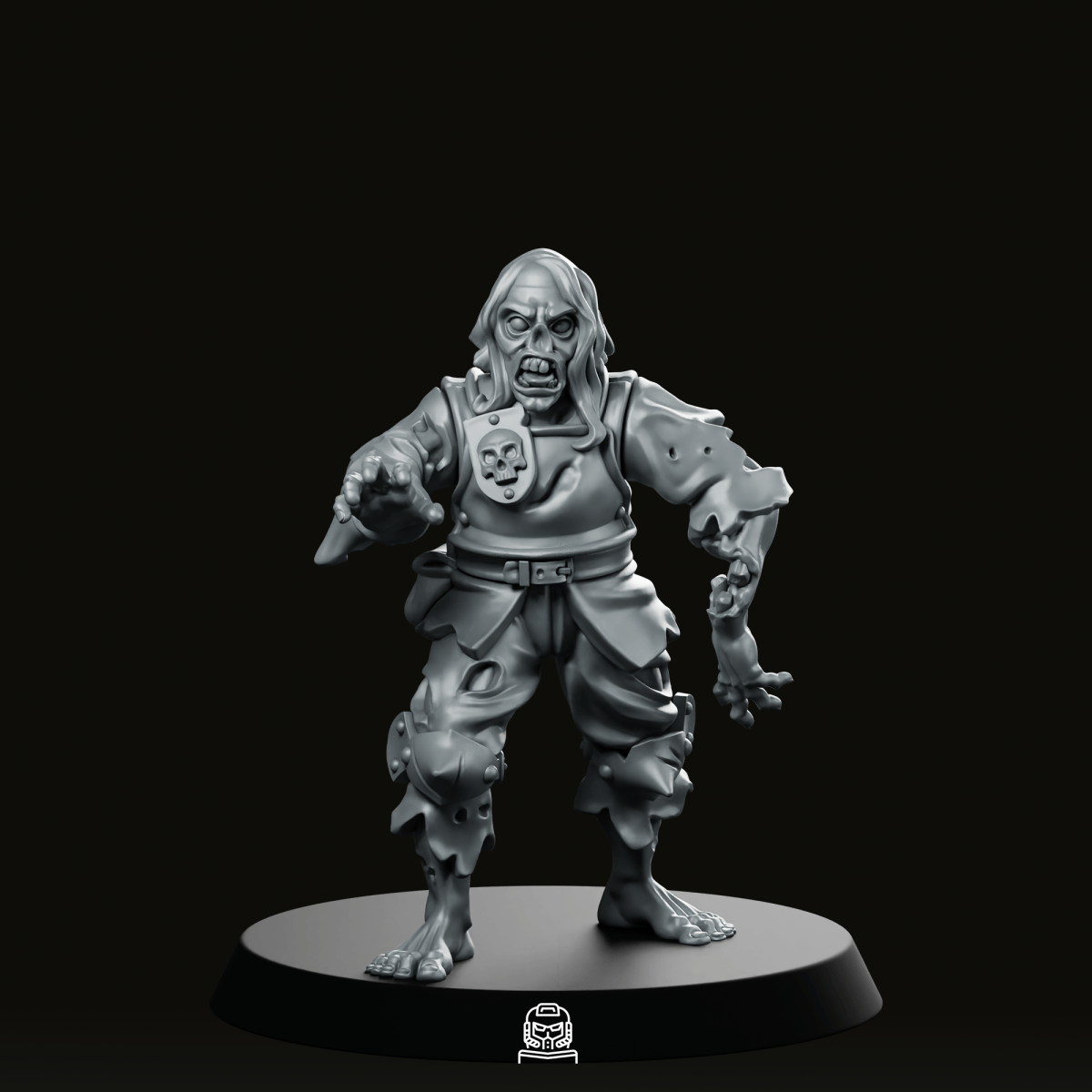 Undead 04 Miniature - Vae Victus Miniatures - We Print Miniatures
