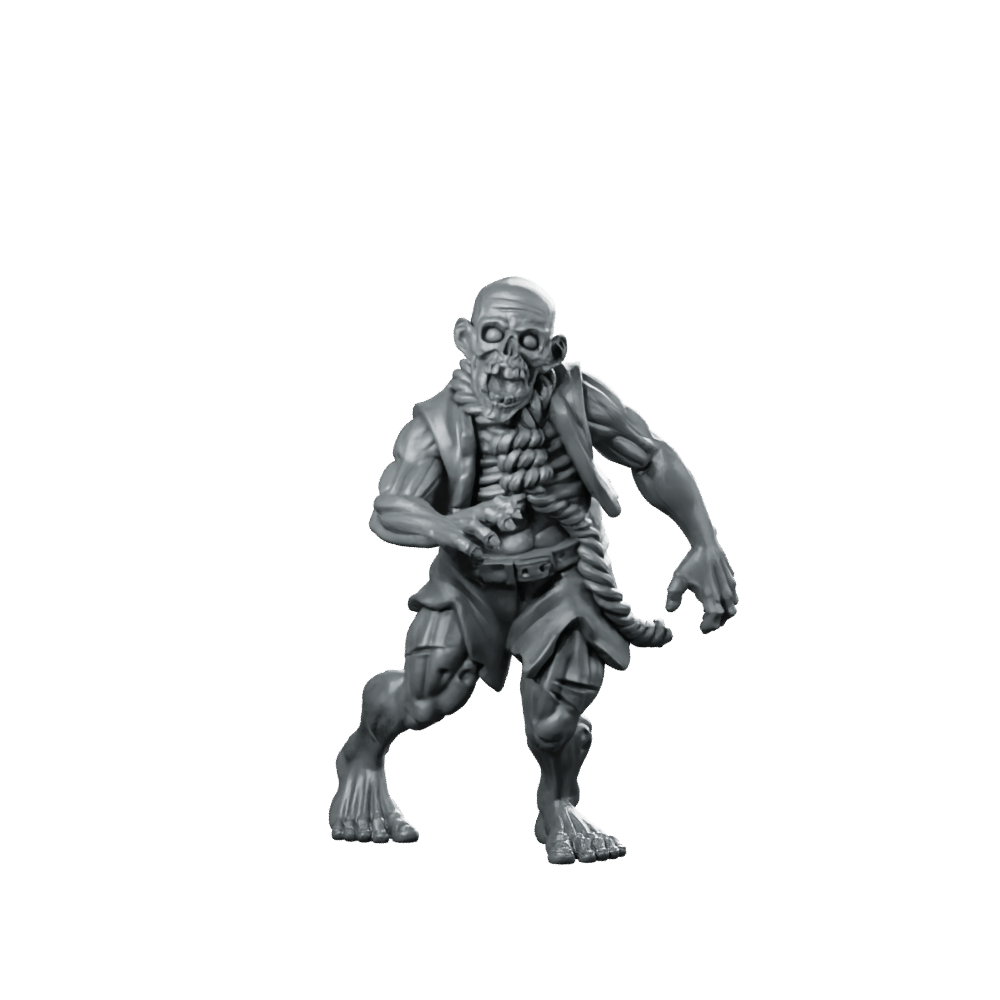 Undead 06 Zombie Miniature - Vae Victis - We Print Miniatures
