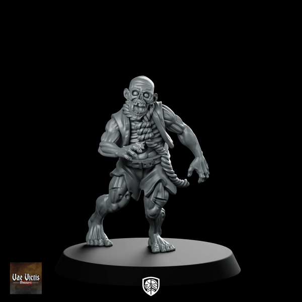 Undead 06 Zombie Miniature - Vae Victis - We Print Miniatures