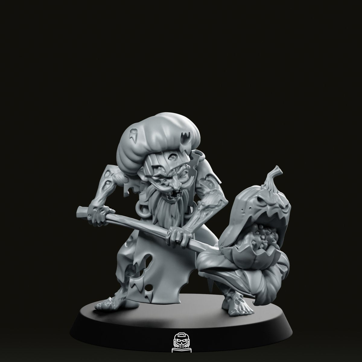 Undead Baker Miniature - CastNPlay - We Print Miniatures