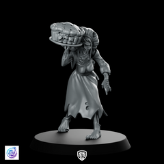 Undead Cook Miniature Zombie Chef NPC Villain