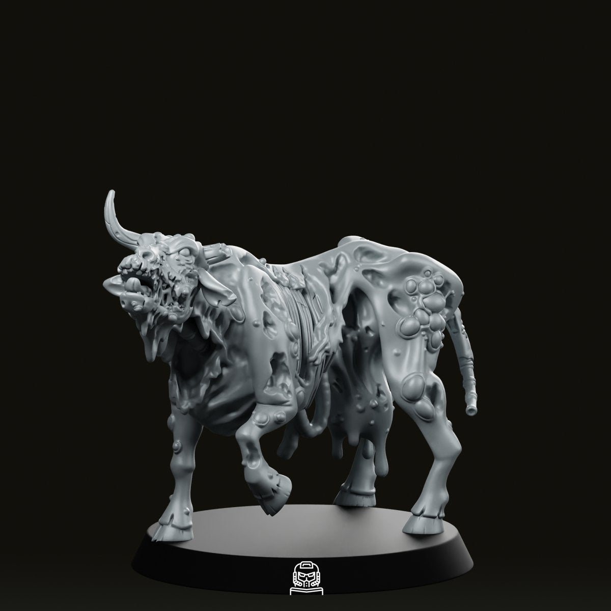 Undead Cow Miniature - CastNPlay - We Print Miniatures