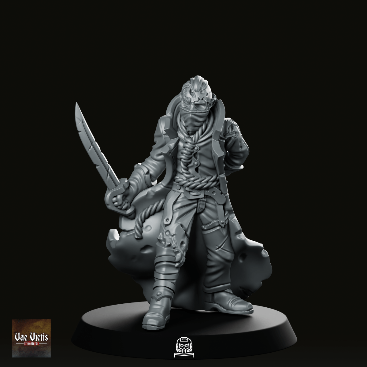 Undead Highwayman Miniature - Vae Victus Miniatures - We Print Miniatures