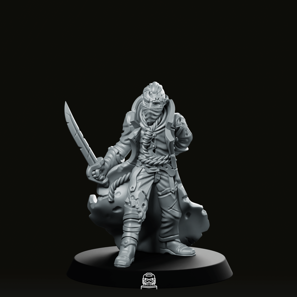 Undead Highwayman Miniature - Vae Victus Miniatures - We Print Miniatures