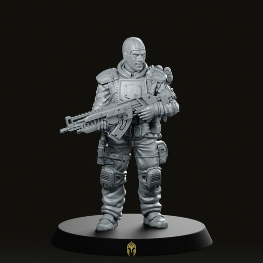 Union Armed Forces Progressive Miniature - Papsikels Miniatures - We Print Miniatures