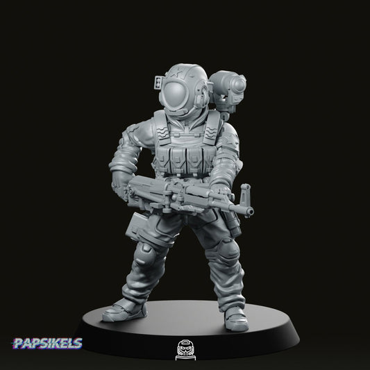 Union Armed Forces Progressive People Sof 15 Miniature - Papsikels Miniatures - We Print Miniatures