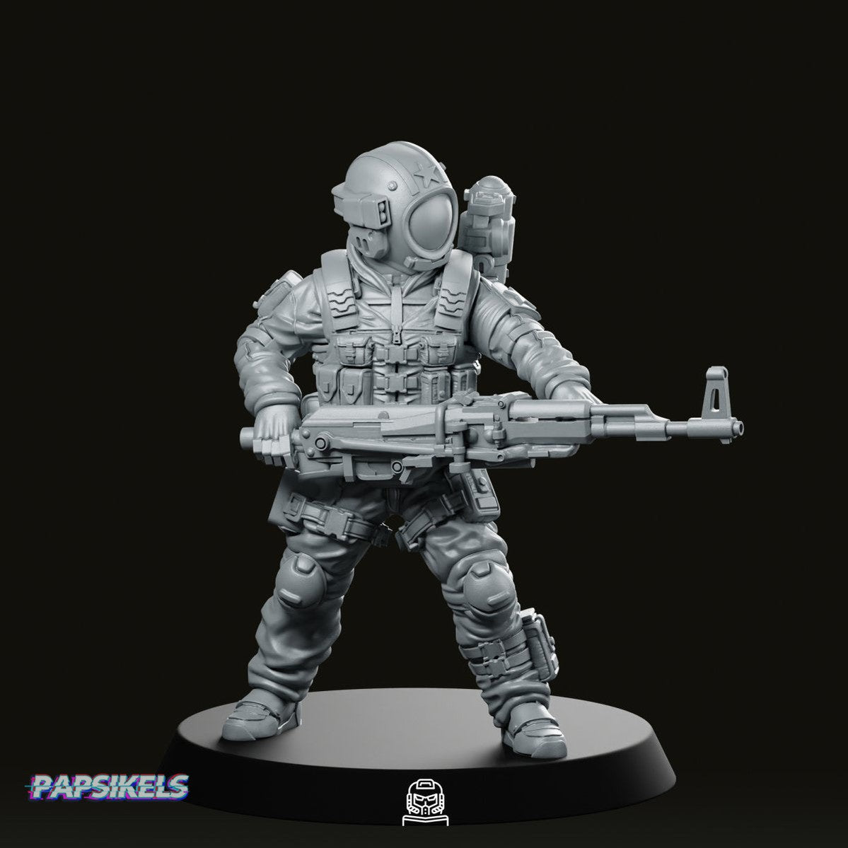Union Armed Forces Progressive People Sof 16 Miniature - Papsikels Miniatures - We Print Miniatures