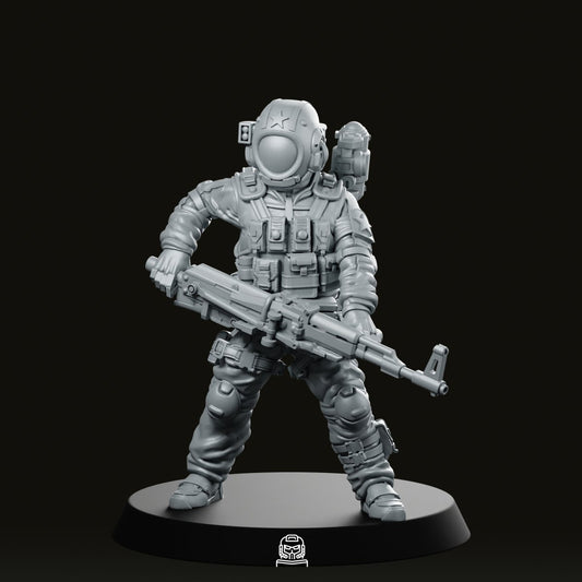 Union Armed Forces Progressive People Sof 17 Miniature - Papsikels Miniatures - We Print Miniatures