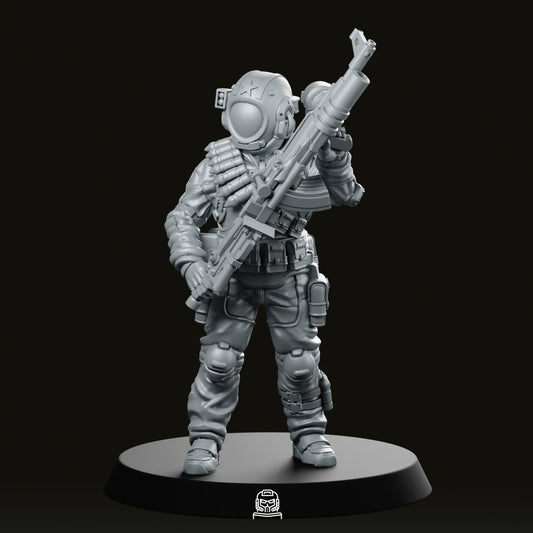 Union Armed Forces Progressive People Sof 18 Miniature - Papsikels Miniatures - We Print Miniatures