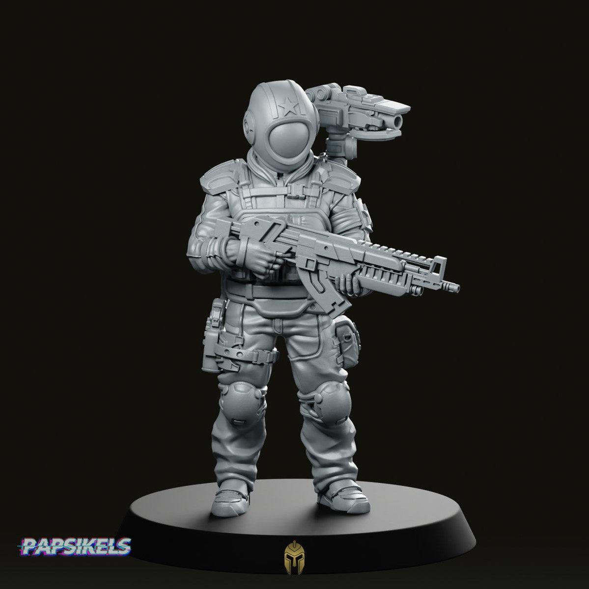 Union Armed Forces Progressive People Sof 3 Miniature -Papsikels Miniatures - We Print Miniatures