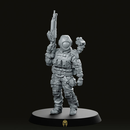 Union Armed Forces Progressive People Sof 4 Miniature -Papsikels Miniatures - We Print Miniatures