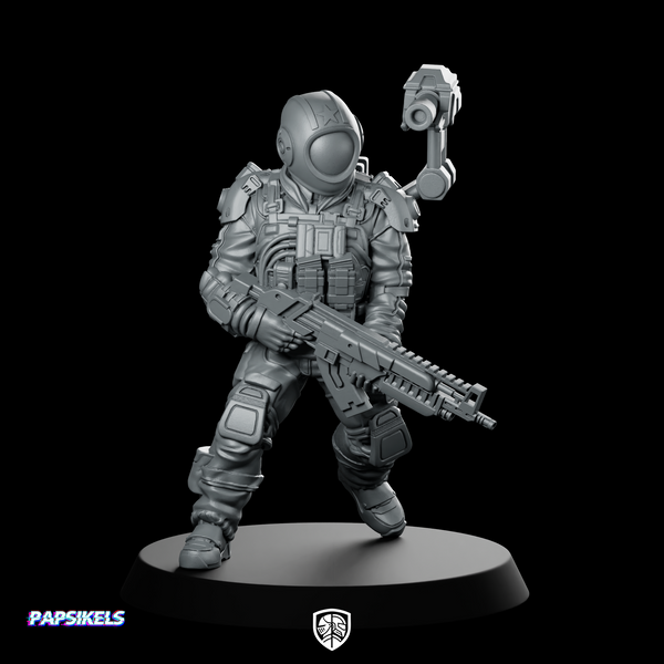 Union Progressive Peoples Sof 19 Miniature Sci-Fi Operative