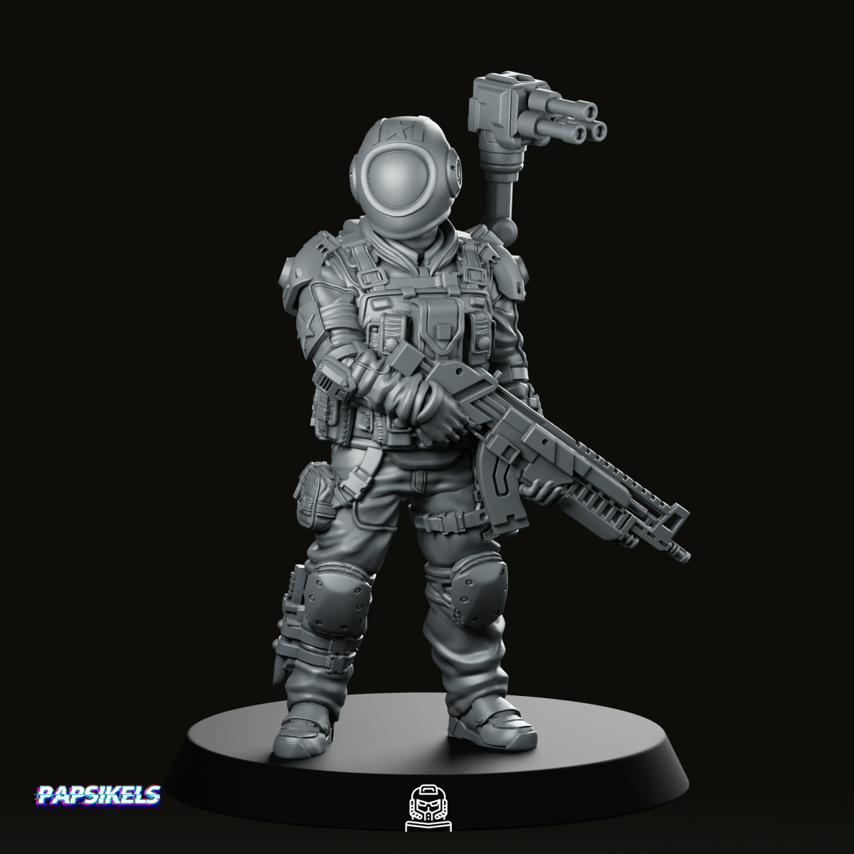 Union Progressive Peoples Sof 21 Miniature - Papsikels Miniatures - We Print Miniatures