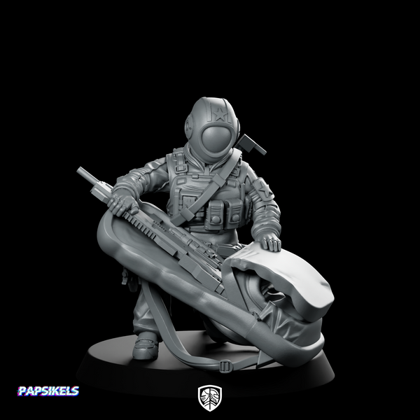 Union Progressive Peoples Sof 24.001 Miniature Sci-Fi Operative