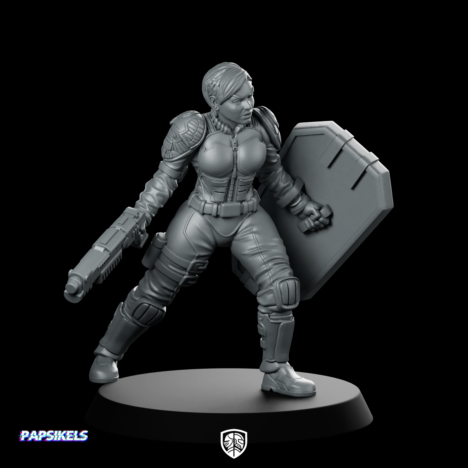 Upholder Barbs Law Maker Miniature Sci-Fi Enforcer Hero
