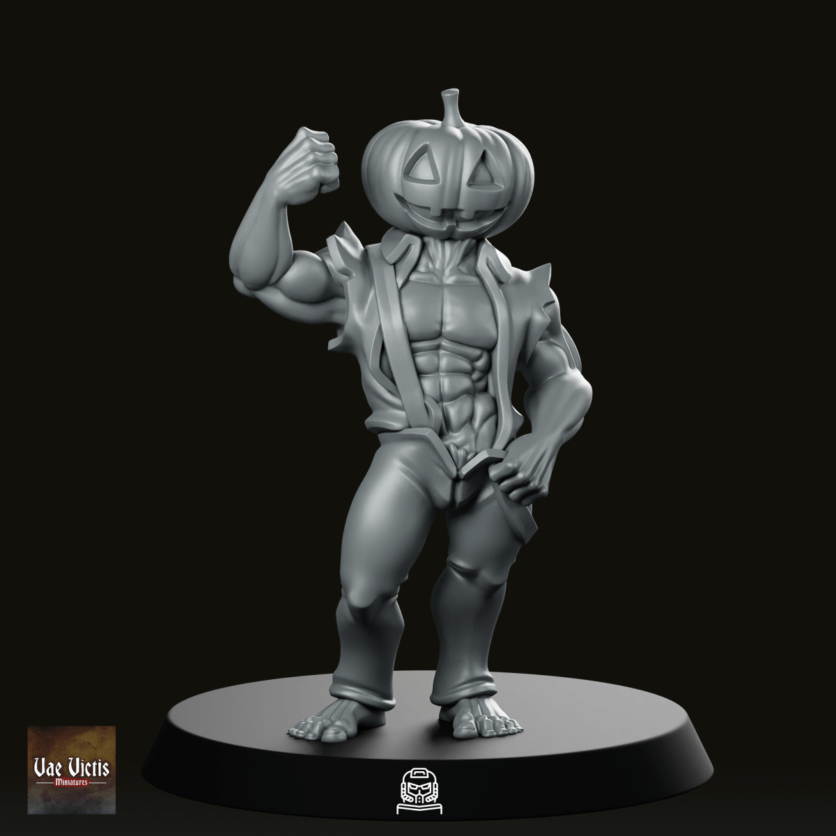 Vae Victis Pumpkin Iron Miniature - Vae Victis - We Print Miniatures
