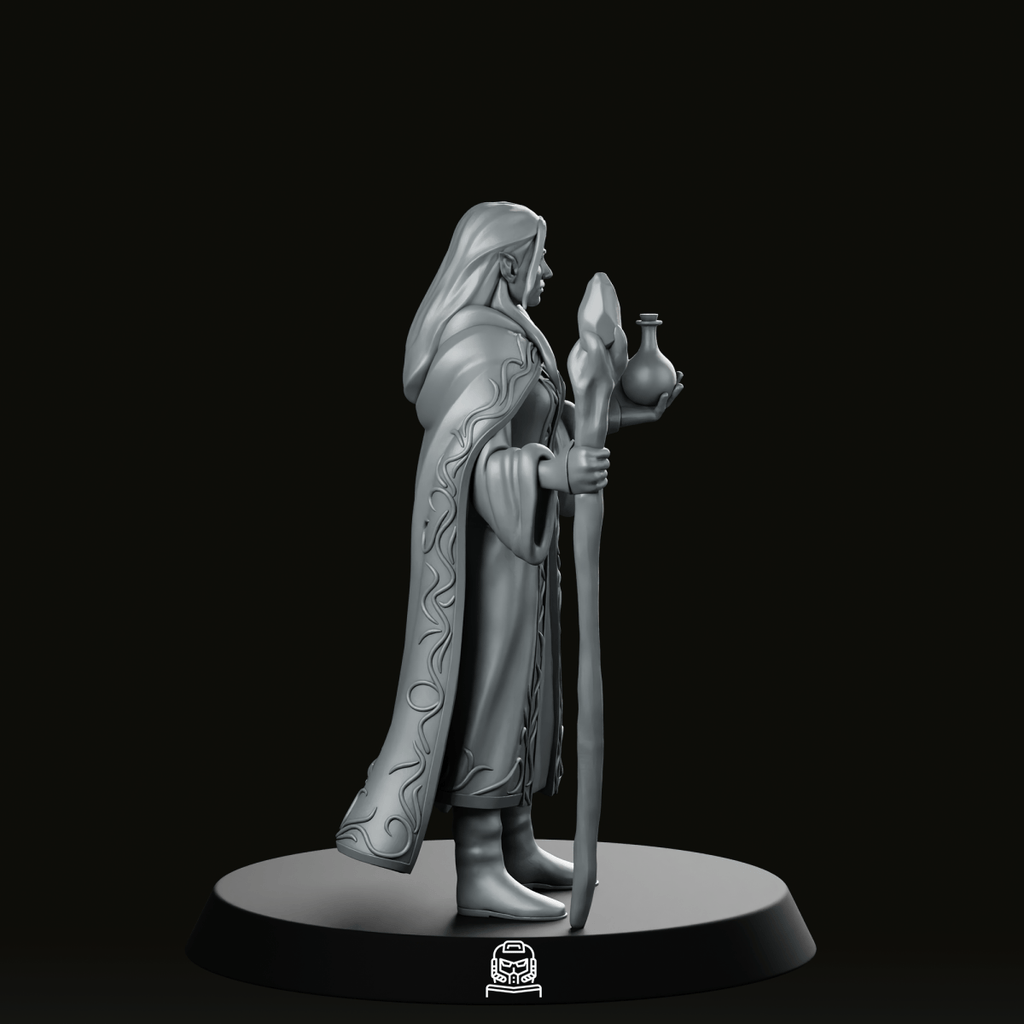 Vaessa Lirael Elf Miniature - We Print Miniatures - We Print Miniatures