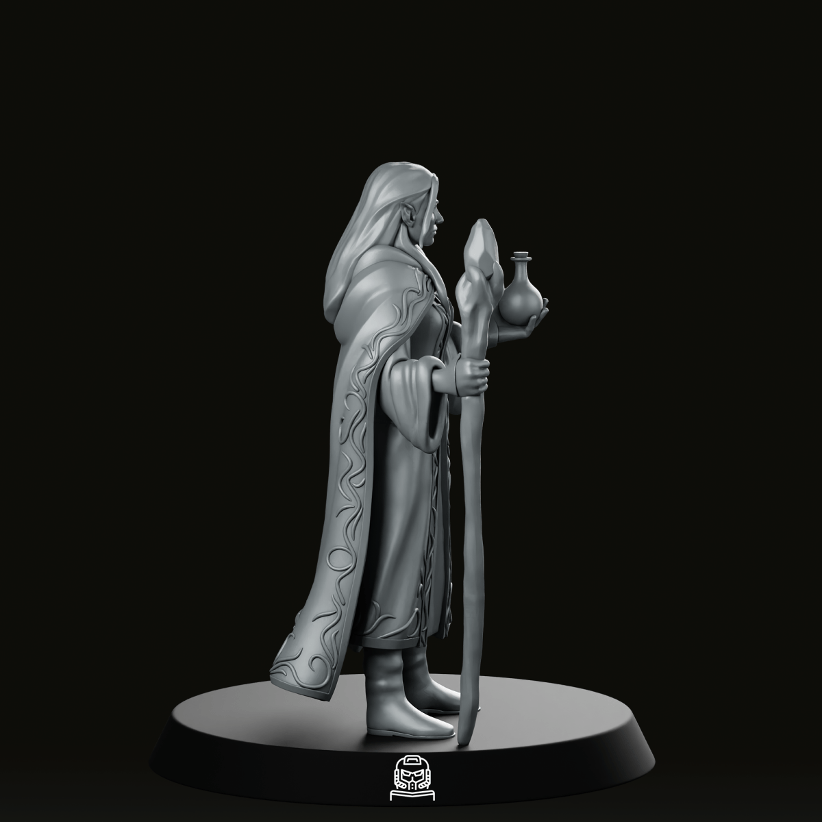 Vaessa Lirael Elf Miniature - We Print Miniatures - We Print Miniatures
