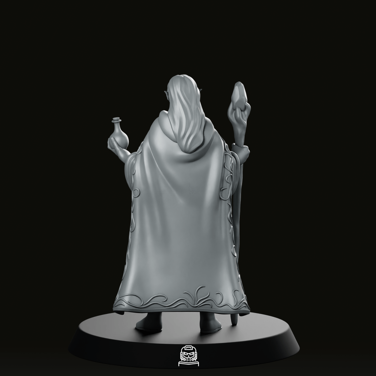 Vaessa Lirael Elf Miniature - We Print Miniatures - We Print Miniatures