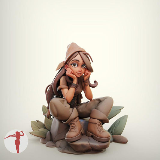 Vagabond Female Miniatures - Female Miniatures - We Print Miniatures