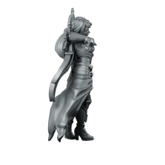 Assassin Valeen Blade Dancer Miniature Dual Sword Rogue Miniature 360 Spin 03