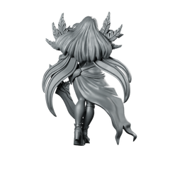 Assassin Valeen Blade Dancer Miniature Dual Sword Rogue Miniature 360 Spin 05
