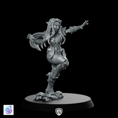 Vampire Asra Graping Flesh Miniature Rebel Brawler