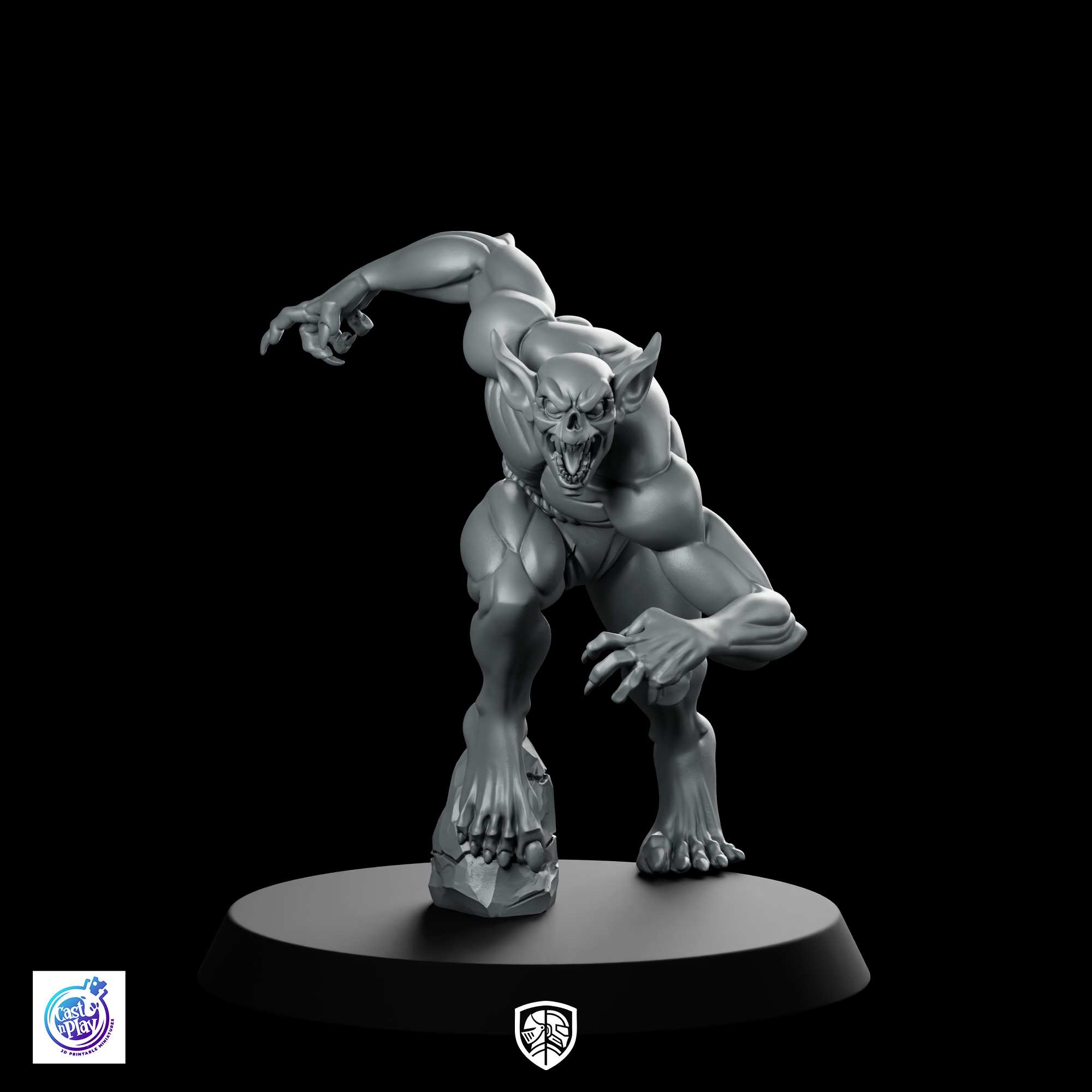 Vampire Jabal Wild Charge Ferocious Charging Monster | We Print Miniatures