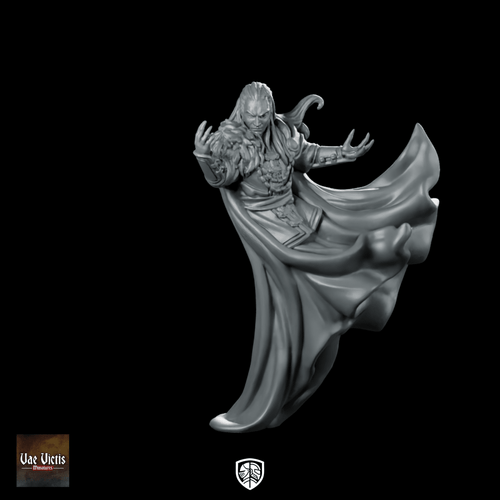 Vampire Lord Miniature - Vae Victis - We Print Miniatures