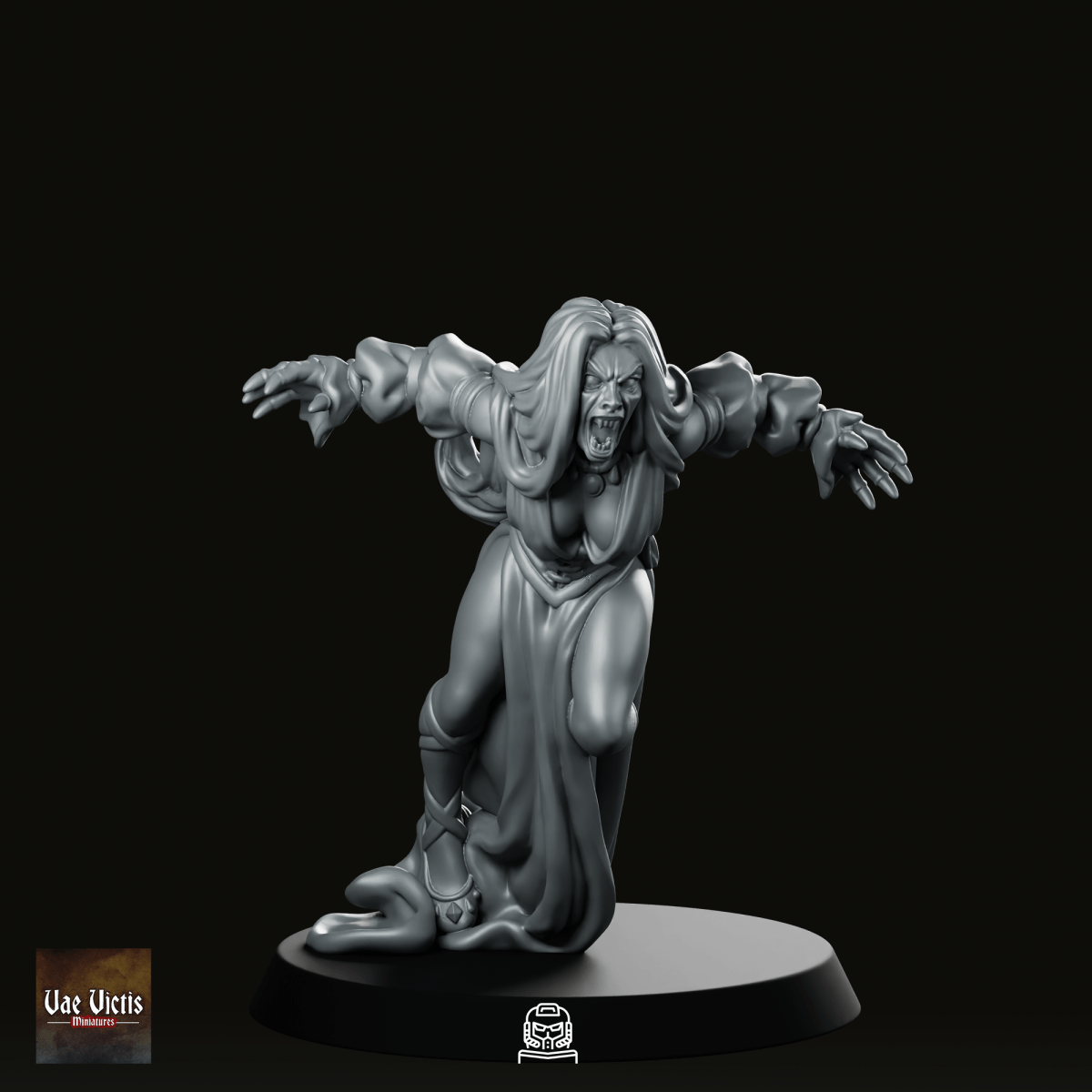 Vampire Queen Miniature - Vae Victus Miniatures - We Print Miniatures