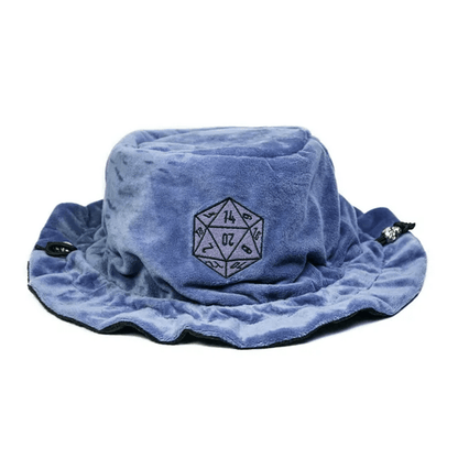 Velvet Vault | Super - Soft Large Dice Bag | Blue - Tabletop Dominion - We Print Miniatures
