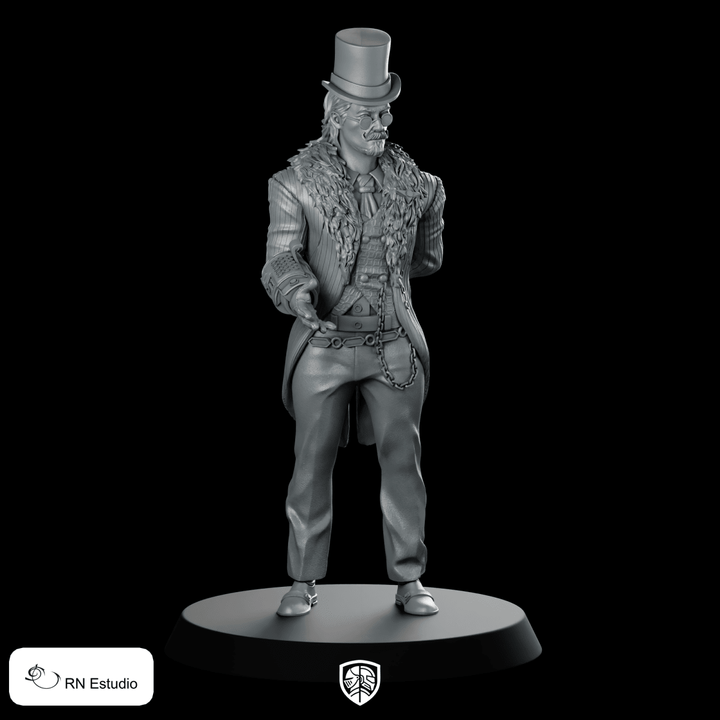 Venigni Miniature Victorian Gentleman Rogue NPC Character