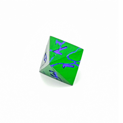Venom Vein | Solid Metal Dice | 7 Piece Set - Tabletop Dominion - We Print Miniatures