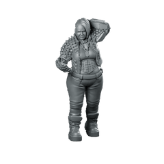 Vera “Noise Widow” Kross V2 Product Render - UNIT9 - We Print Miniatures