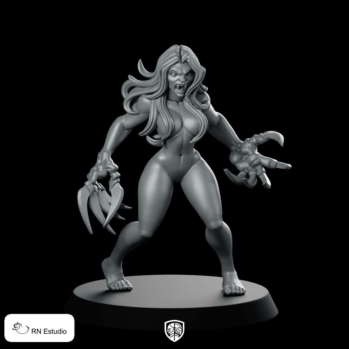 Verana Monster Miniature Blood Moon Clawed Fury - RN Estudio - We Print Miniatures