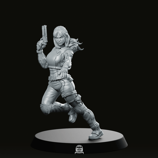 Vex Ashford Pose 2 Miniature - Unit9 - We Print Miniatures