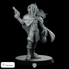 Victor Tinevale JRPG Miniature Sharpshooter Pistol Gunslinger Hero - RN Estudio - We Print Miniatures