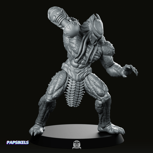 Viking Killer Skull Hunter 1 Miniature - Papsikels Miniatures - We Print Miniatures