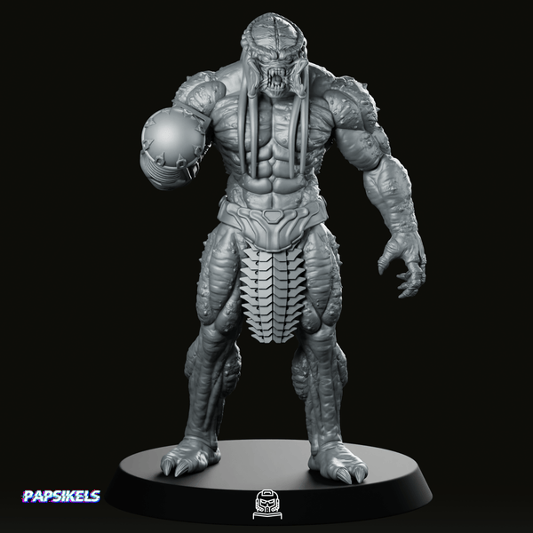 Viking Killer Skull Hunter 3 Miniature - Papsikels Miniatures - We Print Miniatures