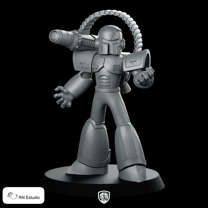 Abscheuliche Megaman-Miniatur