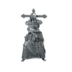 Vile Nun G miniature screaming zealot cross Miniature 360 Spin 01