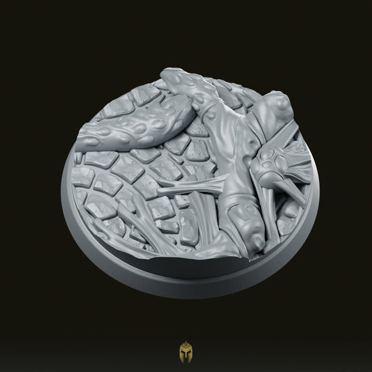 Void Base Circle 35mm B Miniature - CastNPlay - We Print Miniatures