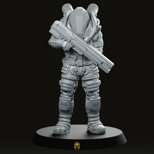 Voyager Pose 1 Miniature - Unit9 - We Print Miniatures