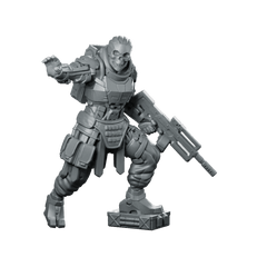 Vtx 11 Bonesaw 1V1 Cyberpunk Miniature Cyborg Commander - Unit9 - We Print Miniatures