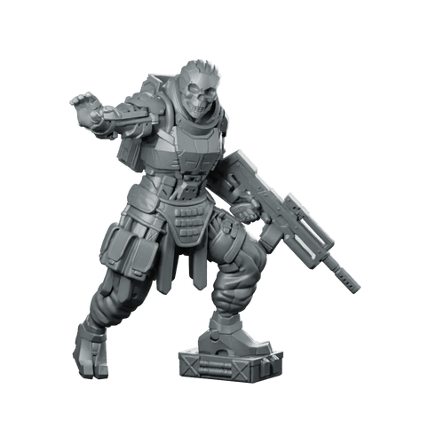 Vtx 11 Bonesaw 1V1 Cyberpunk Miniature Cyborg Commander - Unit9 - We Print Miniatures